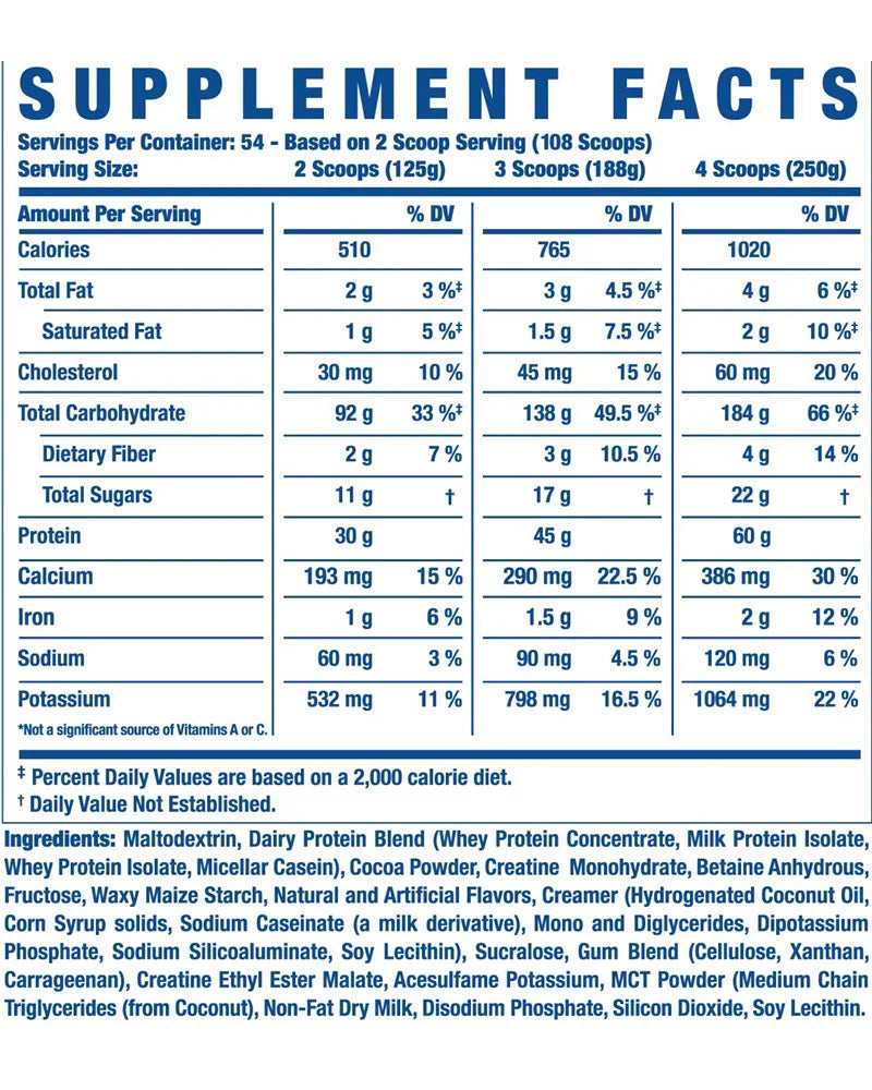 Ronnie Coleman King Mass Dark Chocolate