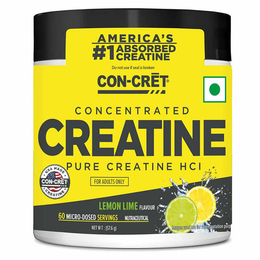 CON-CRET Creatine, 60 g (0.127 lb), Lemon Lime