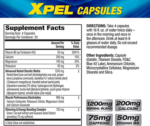 MHP Xpel, 80 Capsules.