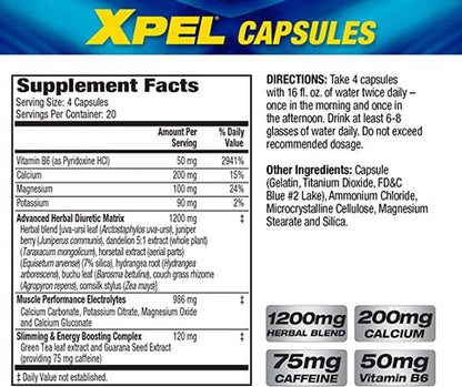 MHP Xpel, 80 Capsules.
