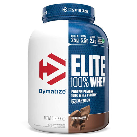 Dymatize Elite 100% Whey Protein 5 Lbs.