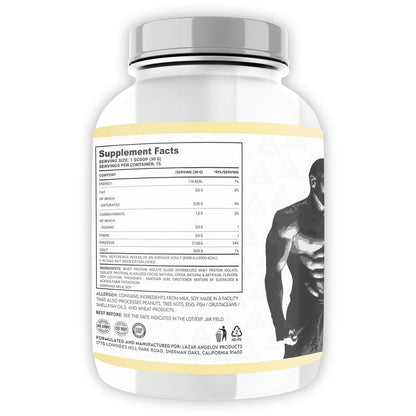 Lazar Angelov Iso Zero 76servings( Free Steel Shaker)