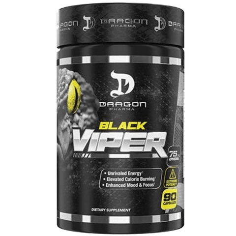 Dragon Pharma Black Viper, 90 Capsules.